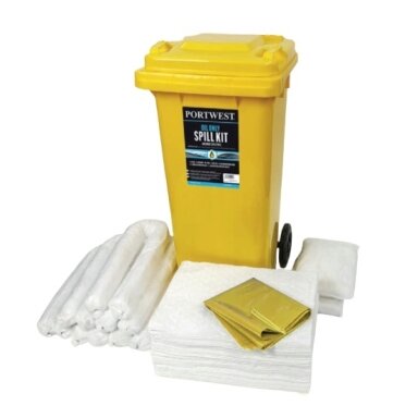 120 litrų naftos produktų surinkimo rinkinys PORTWEST SM63
