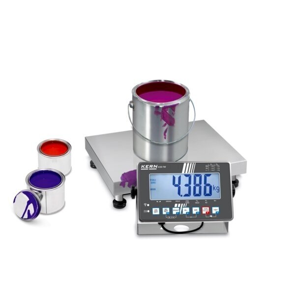 Platforminės svarstyklės KERN SXS, 150 kg L 2 Platforminės svarstyklės KERN SXS, 150 kg L 2