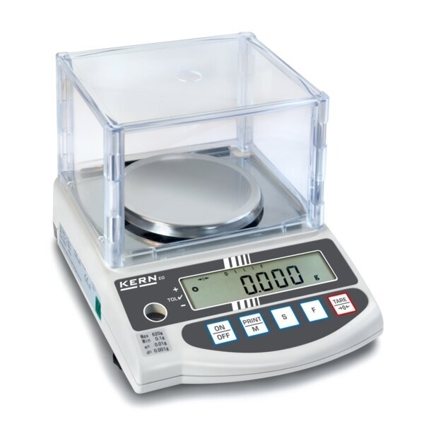 Precizinės svarstyklės KERN EW-N, svėrimo riba 620 g