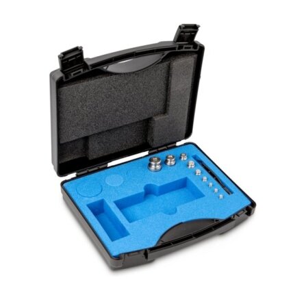 Svarelių rinkinys KERN, F2 klasė, plastikinėje dėžėje, 1 g - 100 g Svarelių rinkinys KERN, F2 klasė, plastikinėje dėžėje, 1 g - 100 g