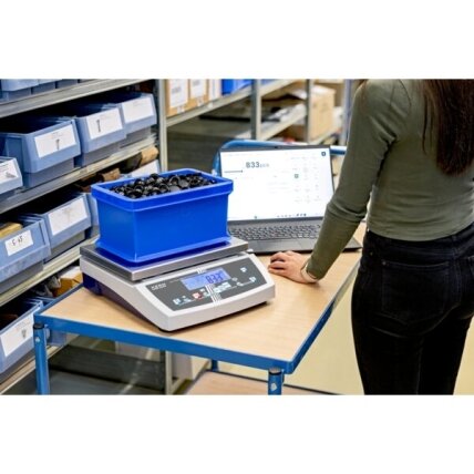 Vienetų skaičiavimo svarstyklės KERN CKE, 36 kg, 0.2 g 2
