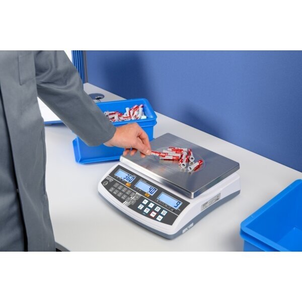 Vienetų skaičiavimo svarstyklės KERN CFS, 6 kg 1 Vienetų skaičiavimo svarstyklės KERN CFS, 6 kg 1