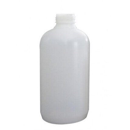 Butelis, siauru kakleliu, HDPE Butelis, siauru kakleliu, HDPE
