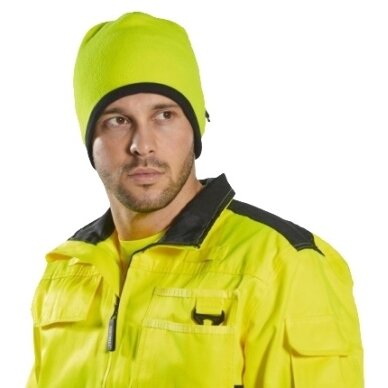 Dvipusė gero matomumo Beanie kepurė PORTWEST HA14 Dvipusė gero matomumo Beanie kepurė PORTWEST HA14