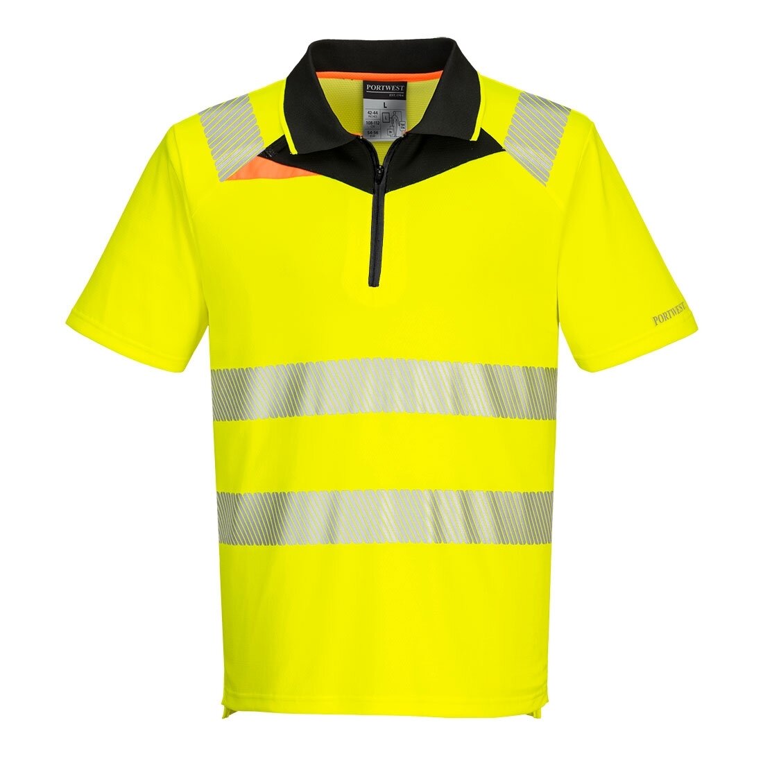 DX4 Hi-VIS gero matomumo Polo marškinėliai S/S PORTWEST DX412