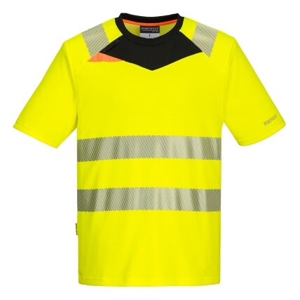 DX4 Hi-Vis gero matomumo sportiniai marškinėliai S/S PORTWEST DX413 DX4 Hi-Vis gero matomumo sportiniai marškinėliai S/S PORTWEST DX413