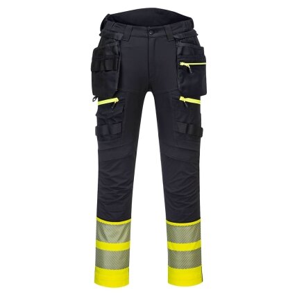 DX4 Hi-Vis Holster kelnės su kišenėmis PORTWEST DX445 DX4 Hi-Vis Holster kelnės su kišenėmis PORTWEST DX445