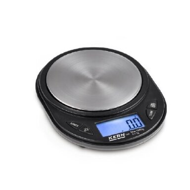 Kišeninės svarstyklės KERN TGC (svėrimo riba 1000 g, padalos vertė 1 g)