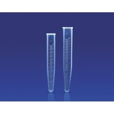Kūginis centrifuginis mėgintuvėlis 18 × 114 mm, PMP (TPX)