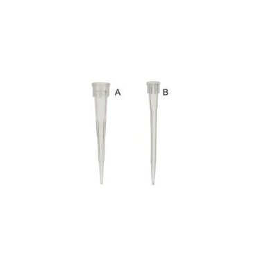 Mikropipetės antgaliai, polipropileniniai, 0,5–10 µl