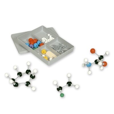 Molekulių modelis, rinkinys mokiniams, organinė chemija