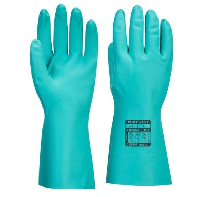 Nitrosafe pirštinės apsaugančios nuo cheminių medžiagų PORTWEST A812