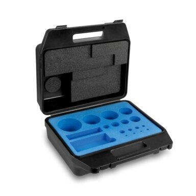 Plastikinė standartinių KERN svarelių iki 5 kg dėžė, E1 - M3 klasė