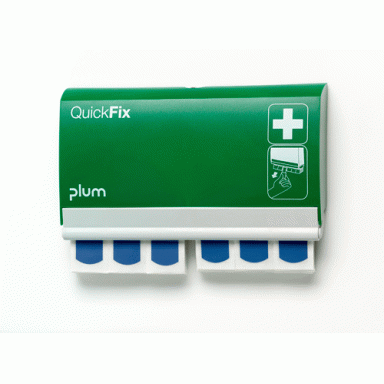 Pleistrų laikiklis + 45vnt PLUM pleistrai su metalo juostele