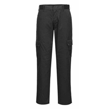 Priglundančios Slim Fit Combat kelnės PORTWEST C711. Spalva: juoda, Dydis: 56 Priglundančios Slim Fit Combat kelnės PORTWEST C711. Spalva: juoda, Dydis: 56