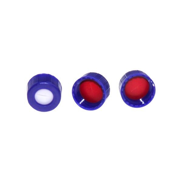 Užsukami chromatografiniai kamšteliai su silikono/PTFE septa, 9-425 3