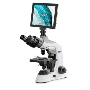 Skaitmeninio laboratorinio mikroskopo rinkinys KERN OBE 124 + ODC 241