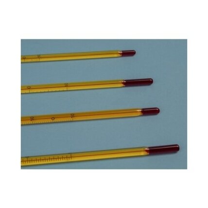Stiklinis termometras (itin atsparus)