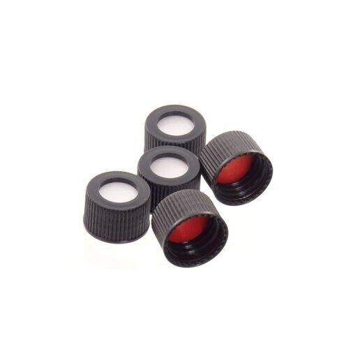 Užsukami chromatografiniai kamšteliai su PTFE/silikono septa, 13-425 Užsukami chromatografiniai kamšteliai su PTFE/silikono septa, 13-425