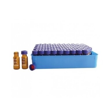 Ypač švarūs chromatografiniai buteliukai su kamšteliais, 2 ml
