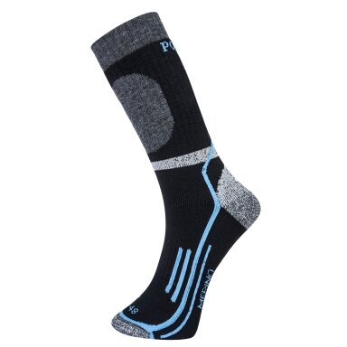 Žieminės merino vilnos kojinės PORTWEST SK34