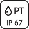 Platforma: Apsauga nuo dulkių ir vandens purslų – IP67